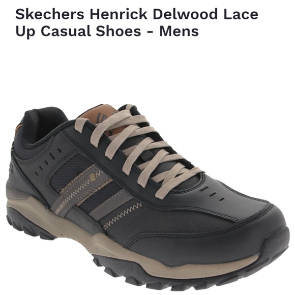 Skechers Hendrick-Delwood Mens Casual Relaxed Fit Athletic Shoe very nice! New! - Picture 3 of 10